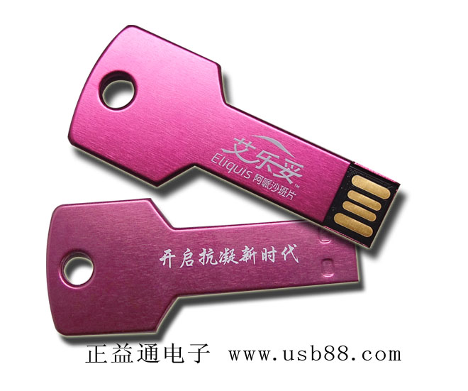 我有我的范兒，拉絲不銹鋼鑰匙U盤